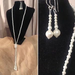 Handmade by me- necklace and earring set
